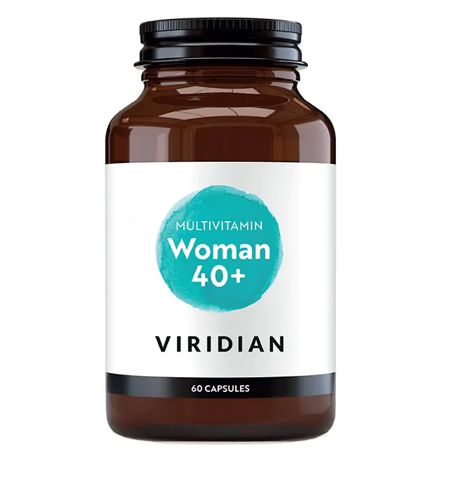 Viridian Woman 40+ Multi, Zestaw witamin i minerałów dla kobiet, Kapsułki