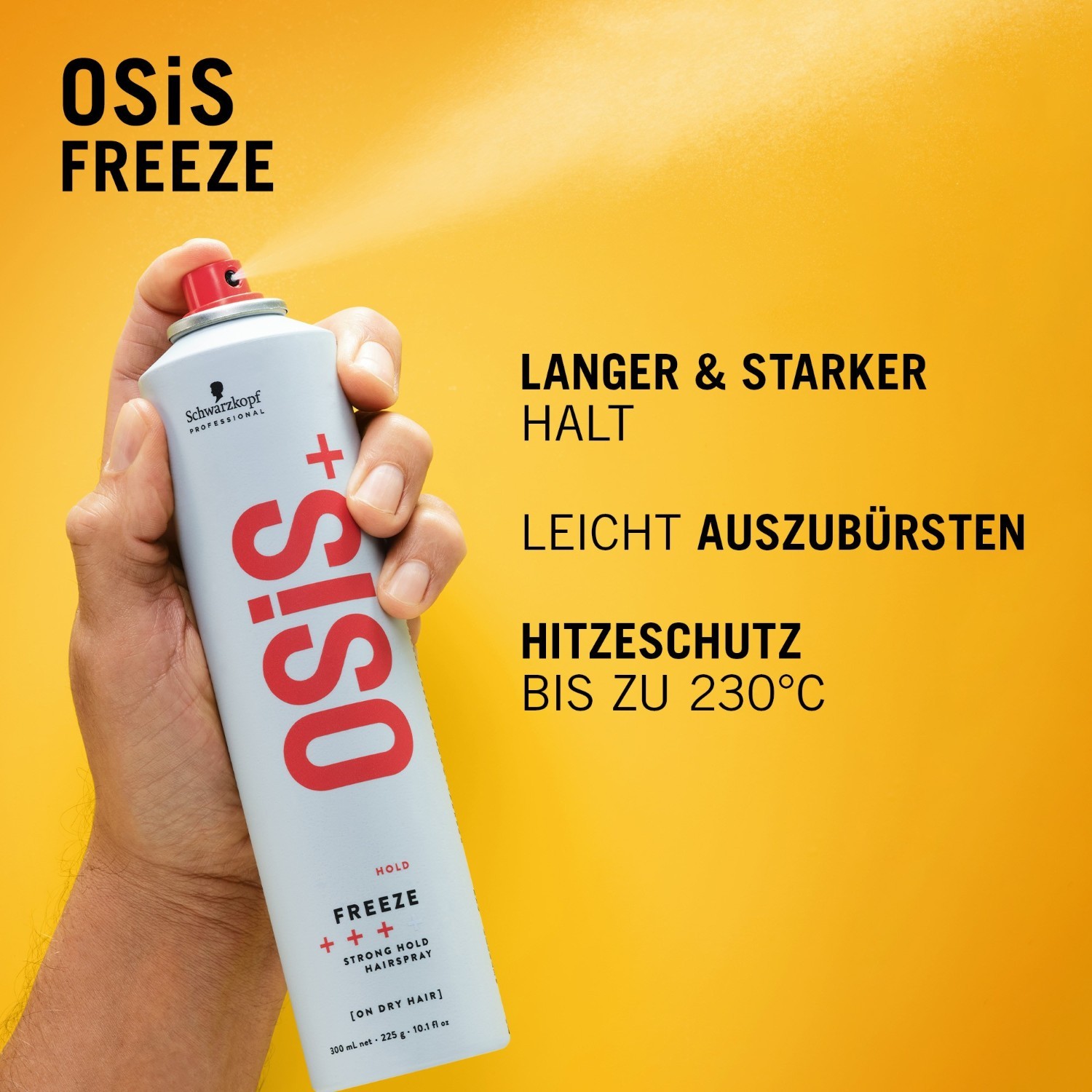 Schwarzkopf Professional OSiS+ Hold Freeze matu laka - 500 ml