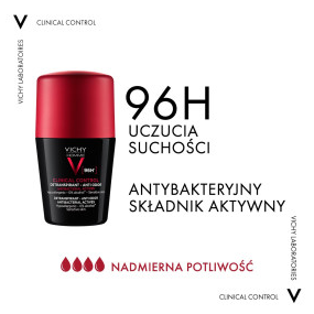 Vichy Homme Clinical Control 96 H