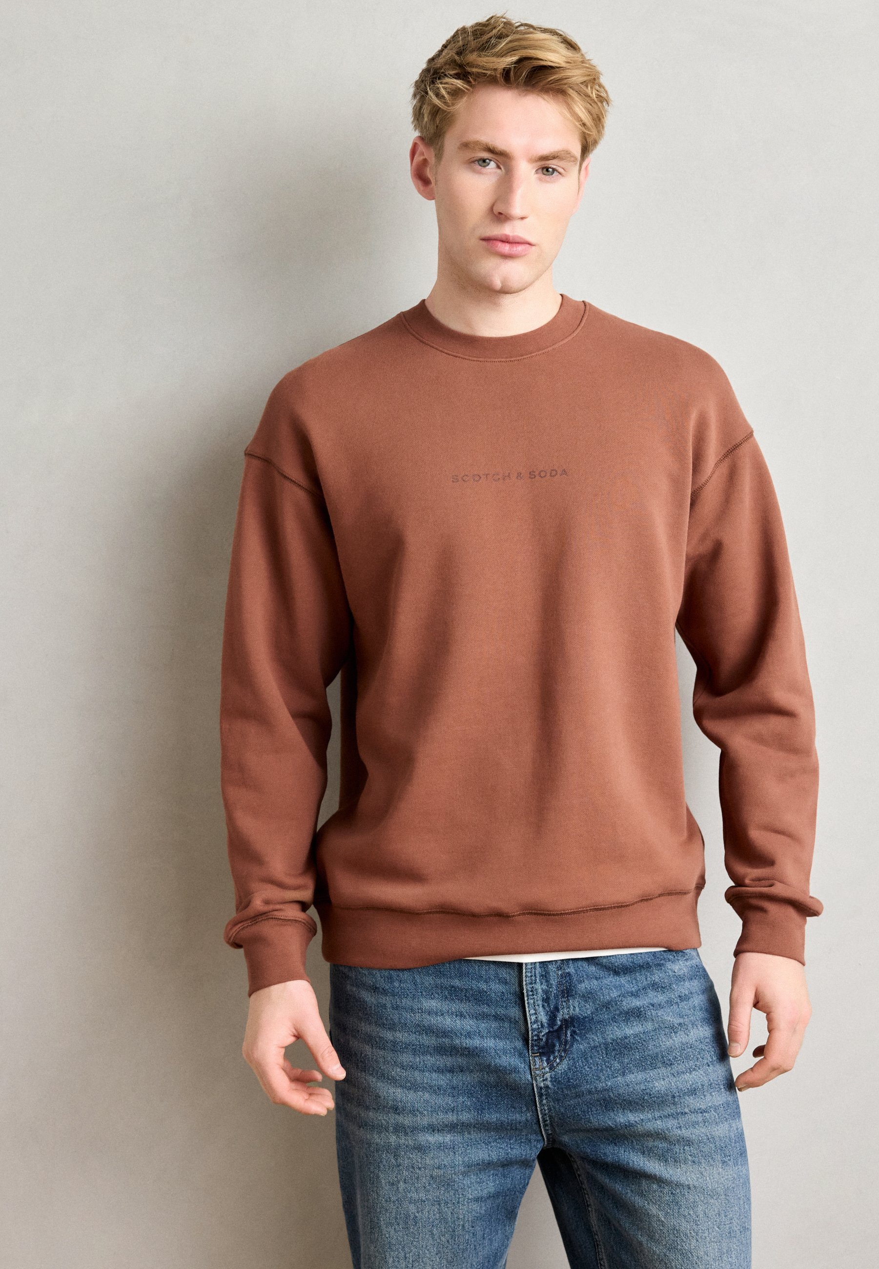 Scotch & Soda SAISONALES KERNLOGO - Sweatshirt - weicher Schlick