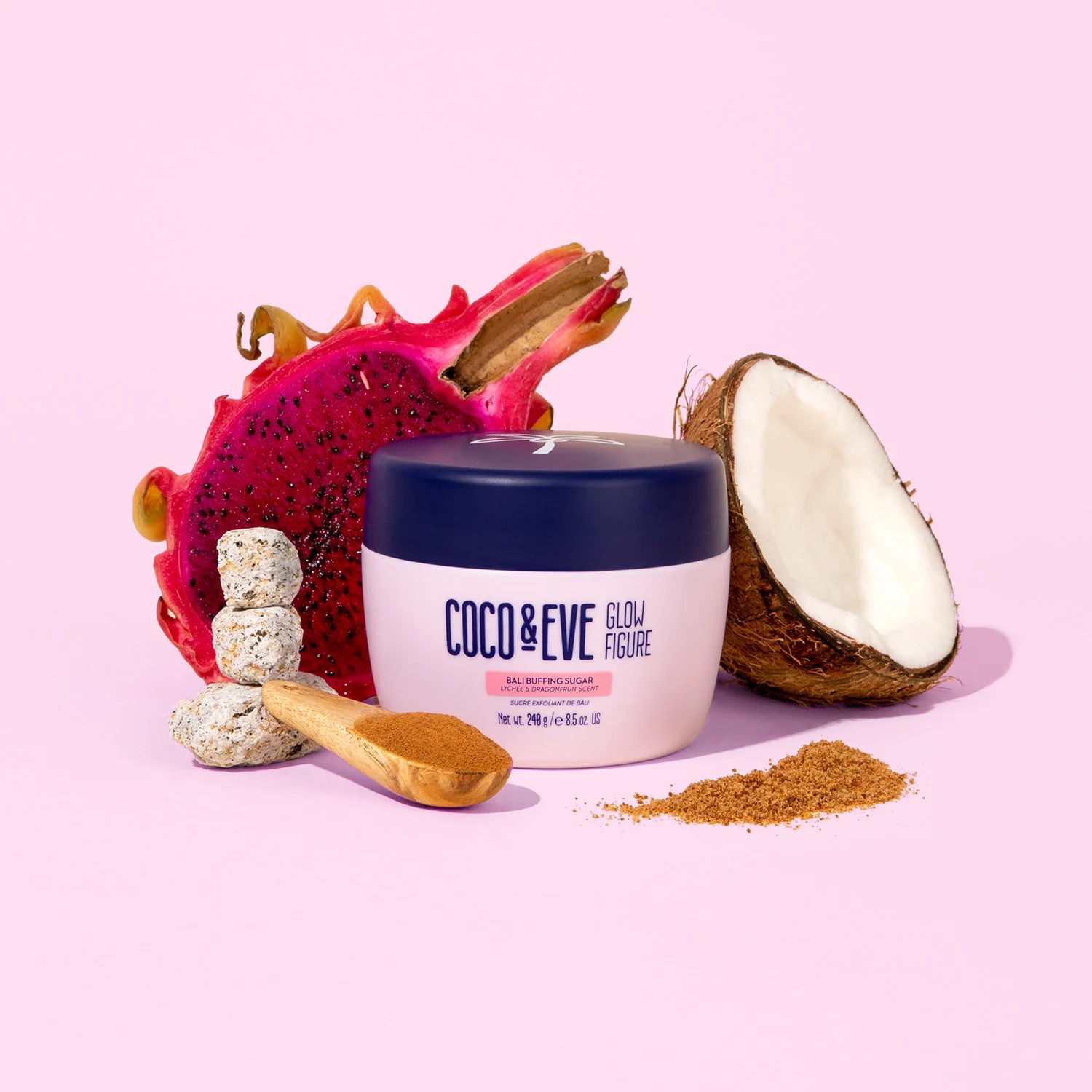 Glow Figure Bali Buffing Sugar - Esfoliante