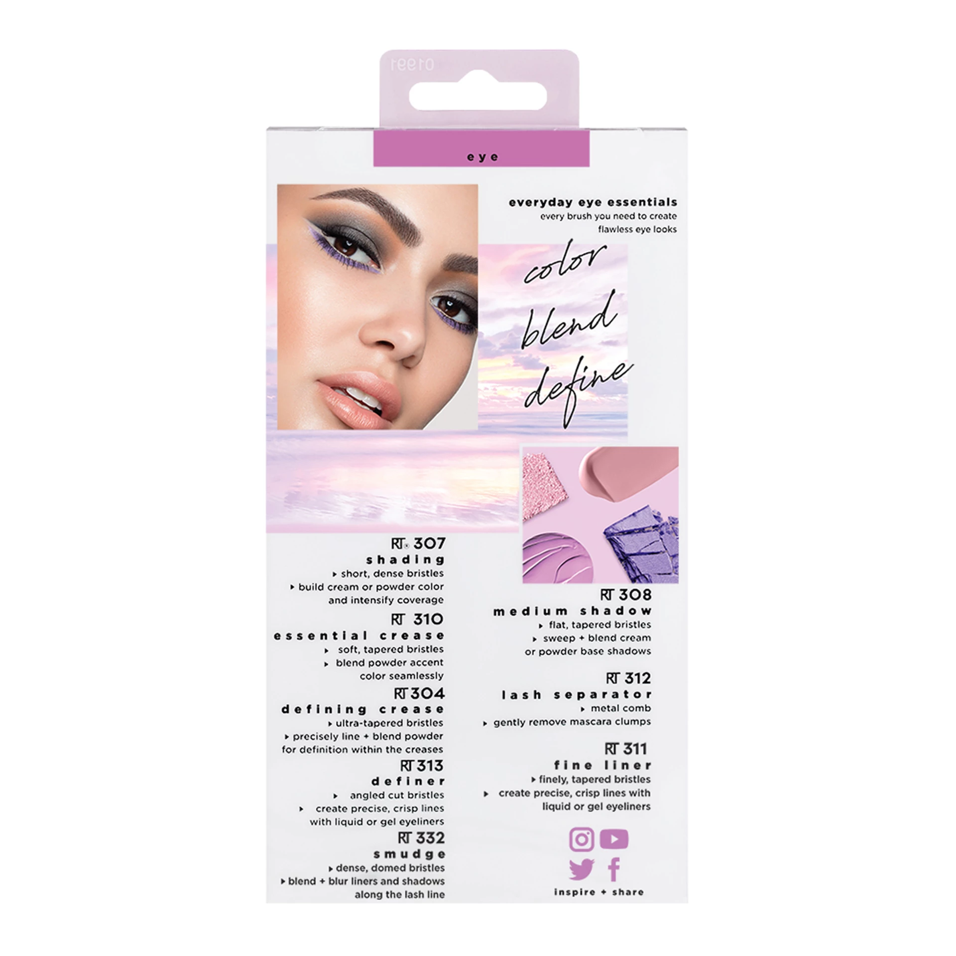 Produse esențiale pentru ochi de zi cu zi - Real Techniques