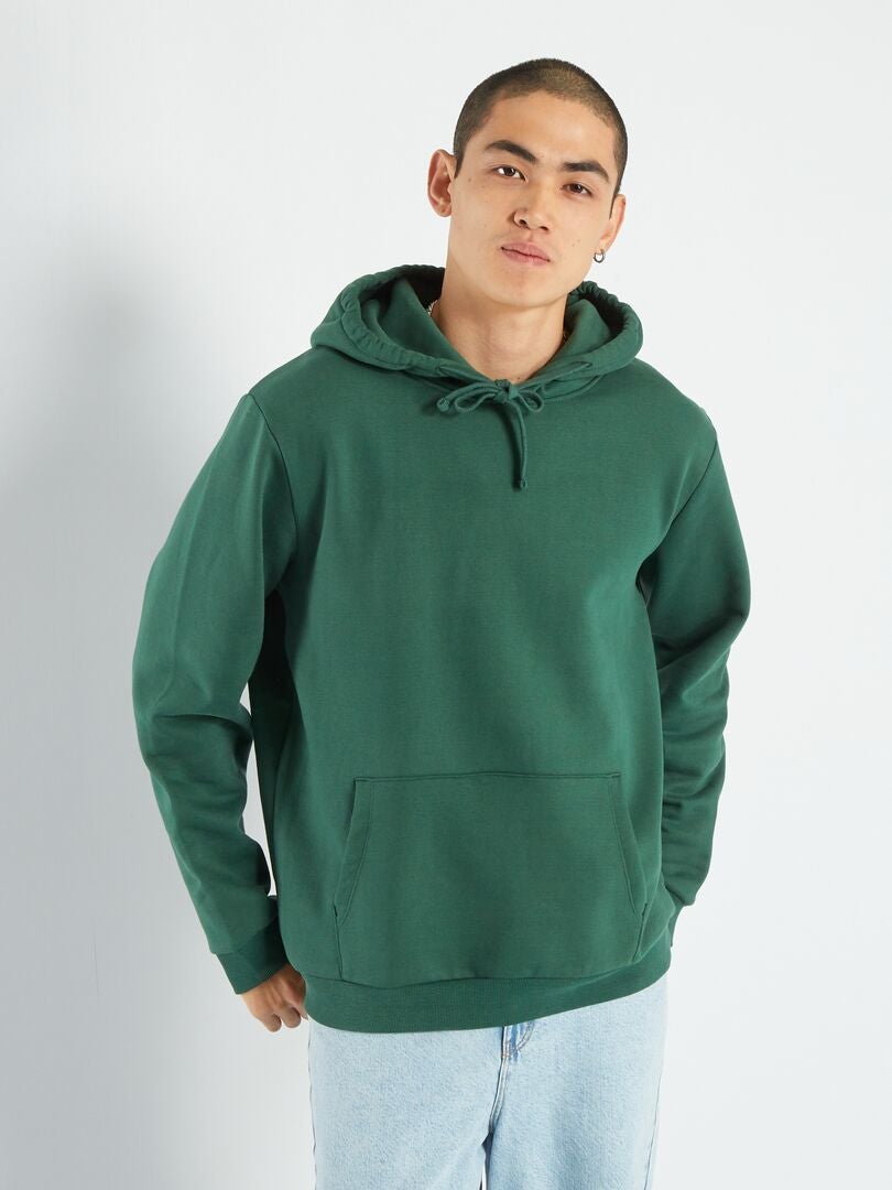 Moletom com bolso canguru - VERDE