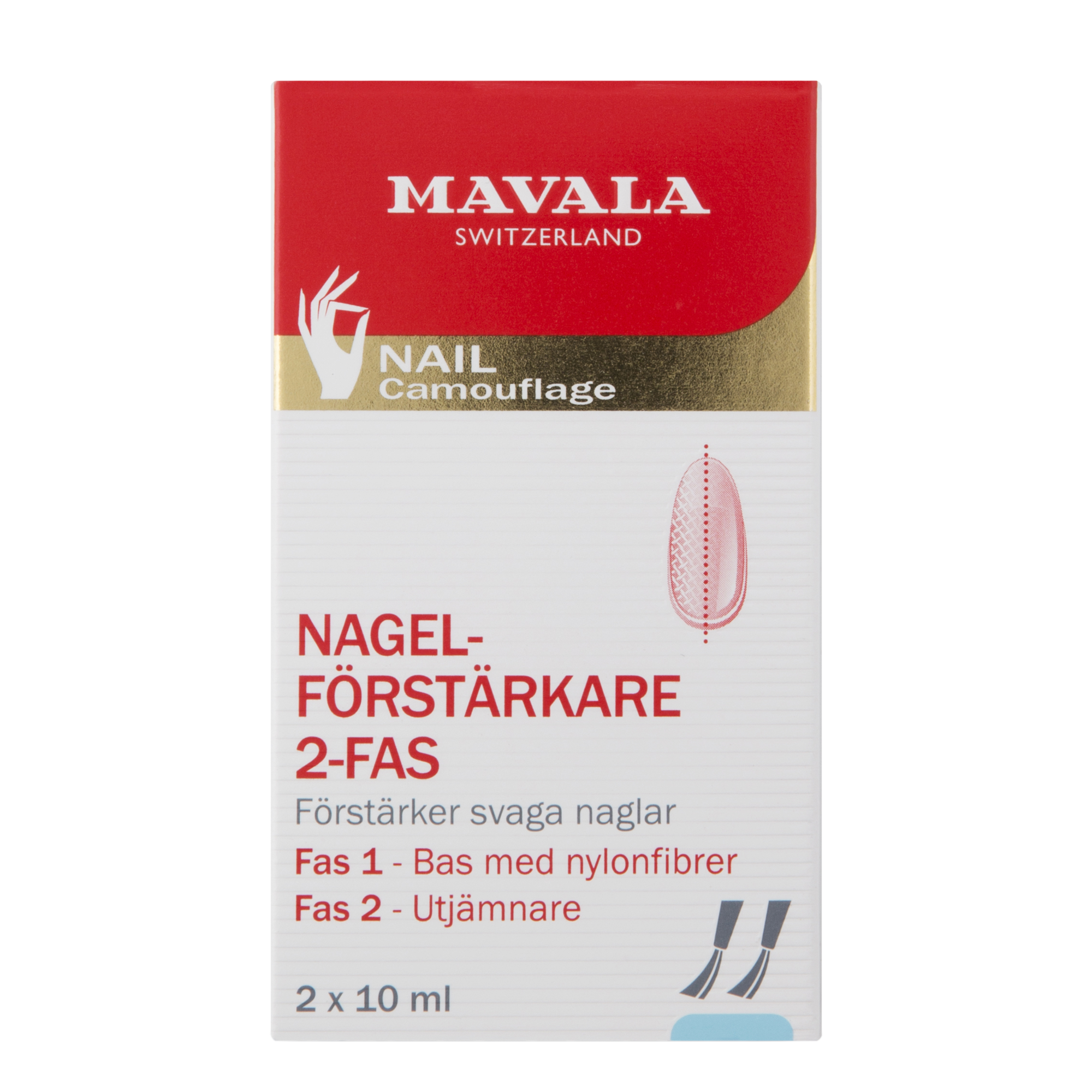 Štitnik za nokte 2 x 10 ml - Mavala