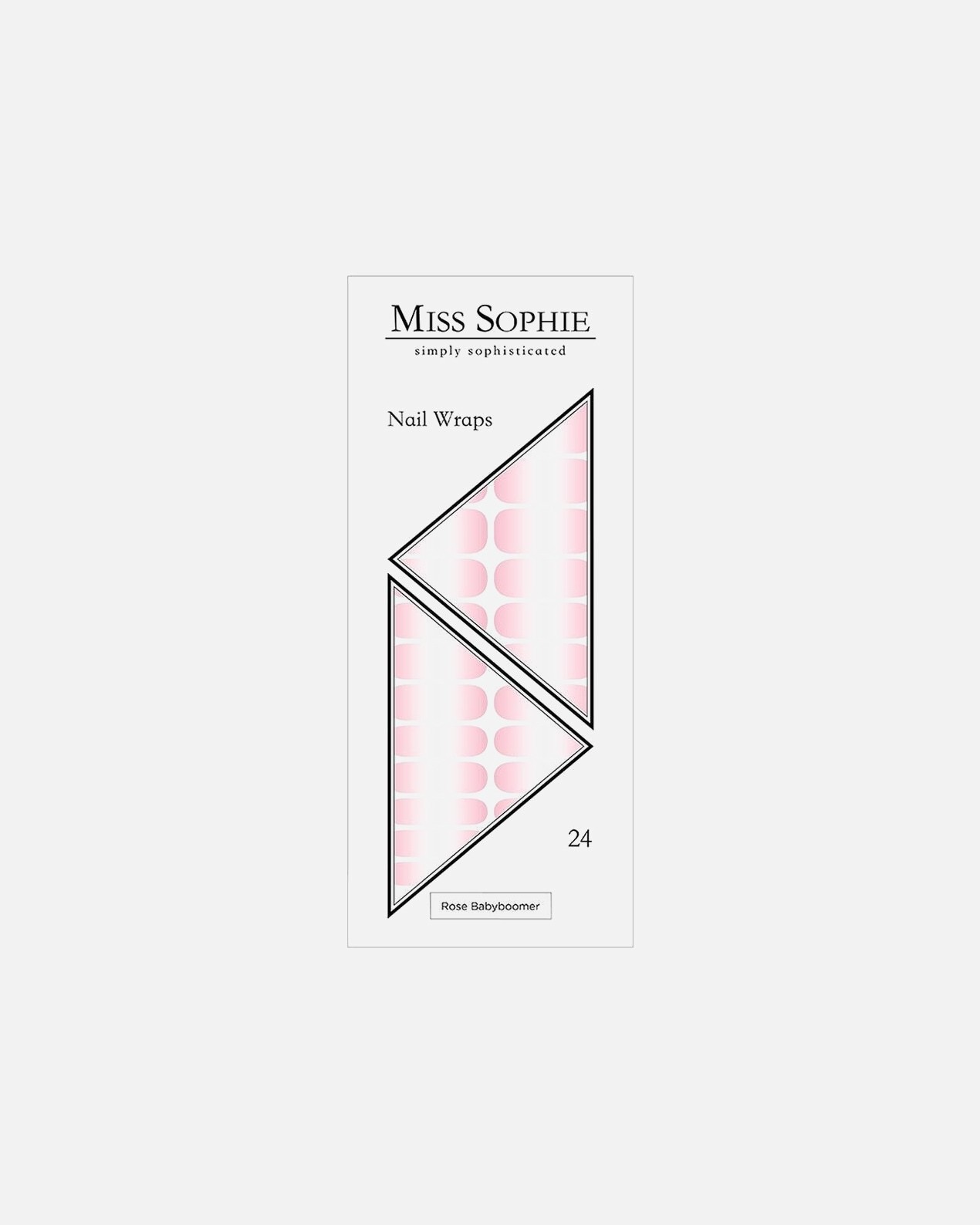 Dizajn nechtov Miss Sophie Rose Baby Boomer – 1 kus