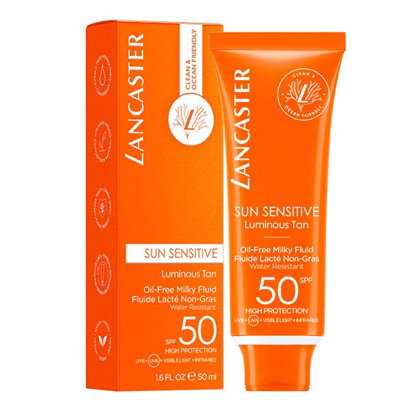 Млечни флуид без уља за осетљиву кожу лица SPF50| 50 мл