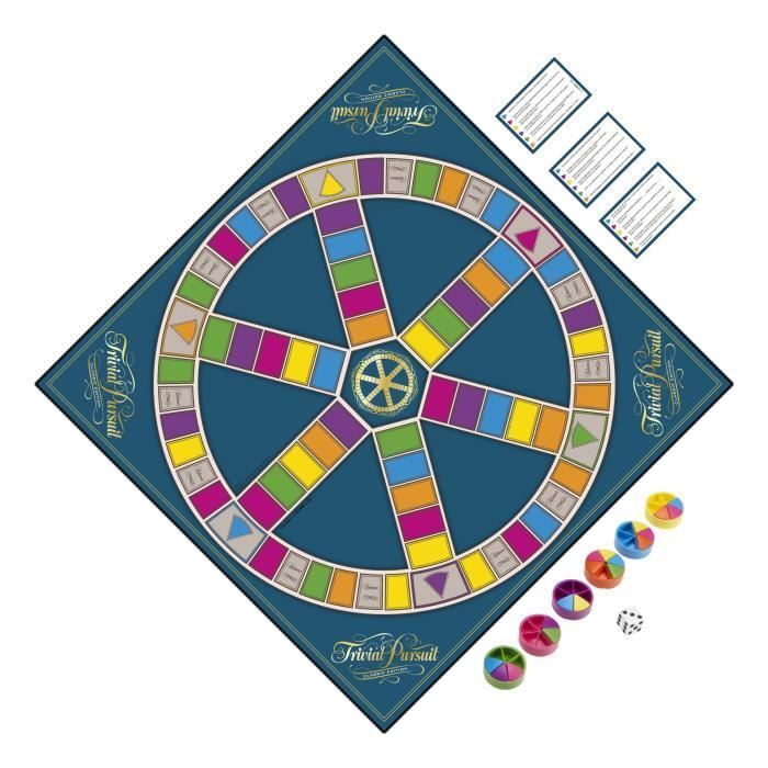 Trivial Pursuit Clássico, Jogo de Tabuleiro de Estratégia, Versão Francesa