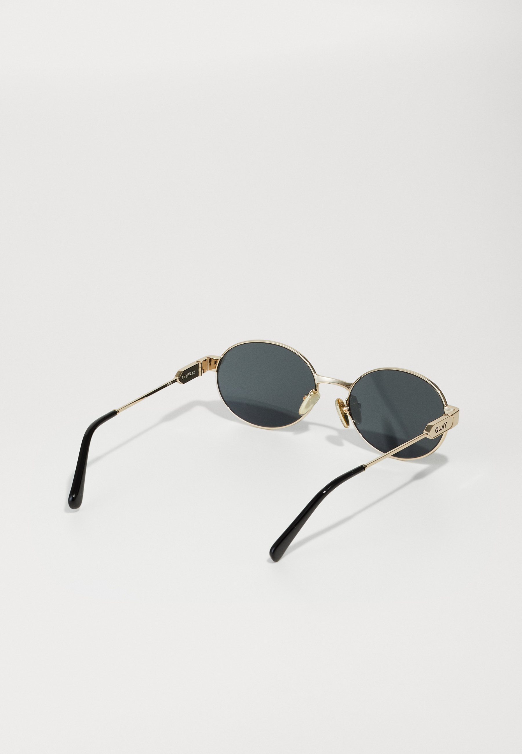 QUAY AUSTRALIA ANYWAYS UNISEX - Sonnenbrille - goldfarben/rauchfarben