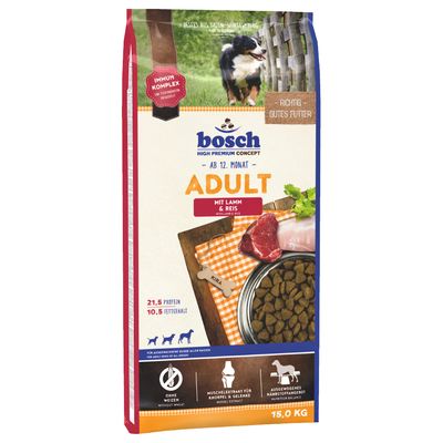 Bosch Adult Lamm & Reis Trockenfutter für Hunde