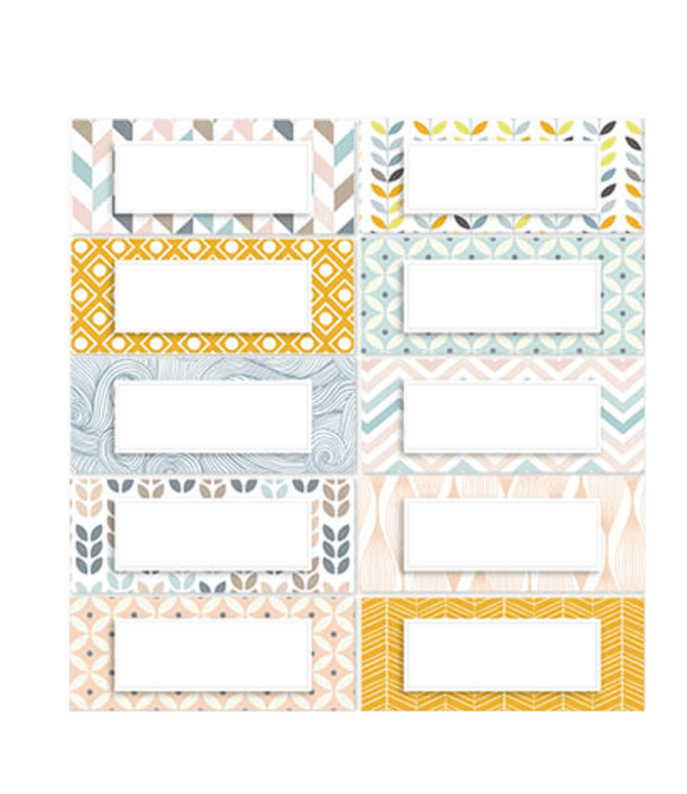 Etiquettes vierges format Marmotton (lot de 10)