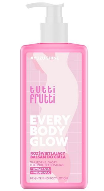 „Tutti Frutti Every Body Glow“ kūno losjonas Kūno pienelis ir kūno losjonai