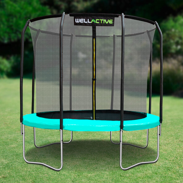 Ovale tuintrampoline