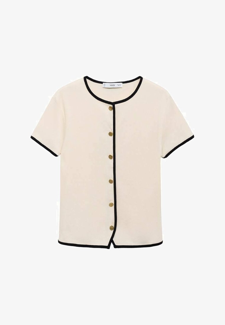 Camicetta Mango - color bianco sporco