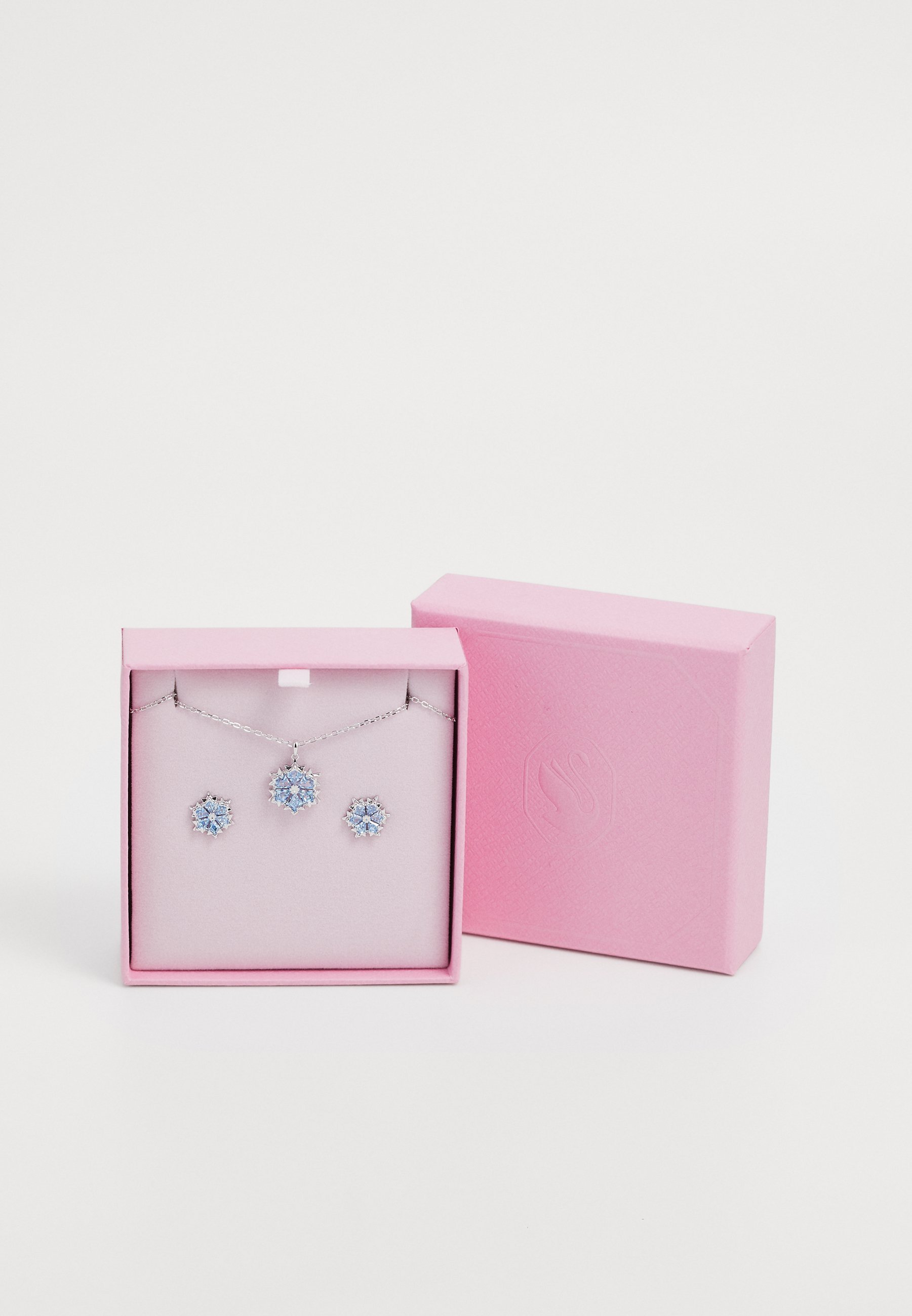 Swarovski MAGIC SET - Oorbellen - grijsblauw