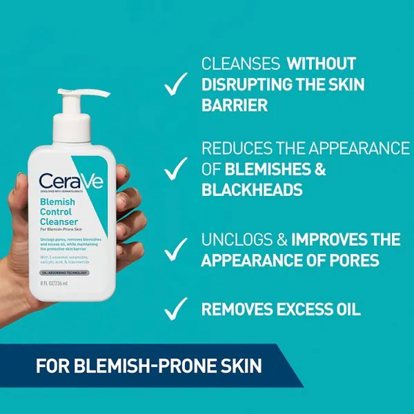 Cerave Blemish Control Cleanser s kyselinou salicylovou 236 ml