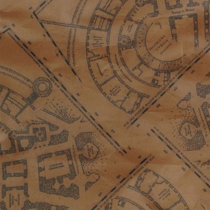 Rugzak - Harry Potter - Marauders Map - Beige - Tyvek - Kind