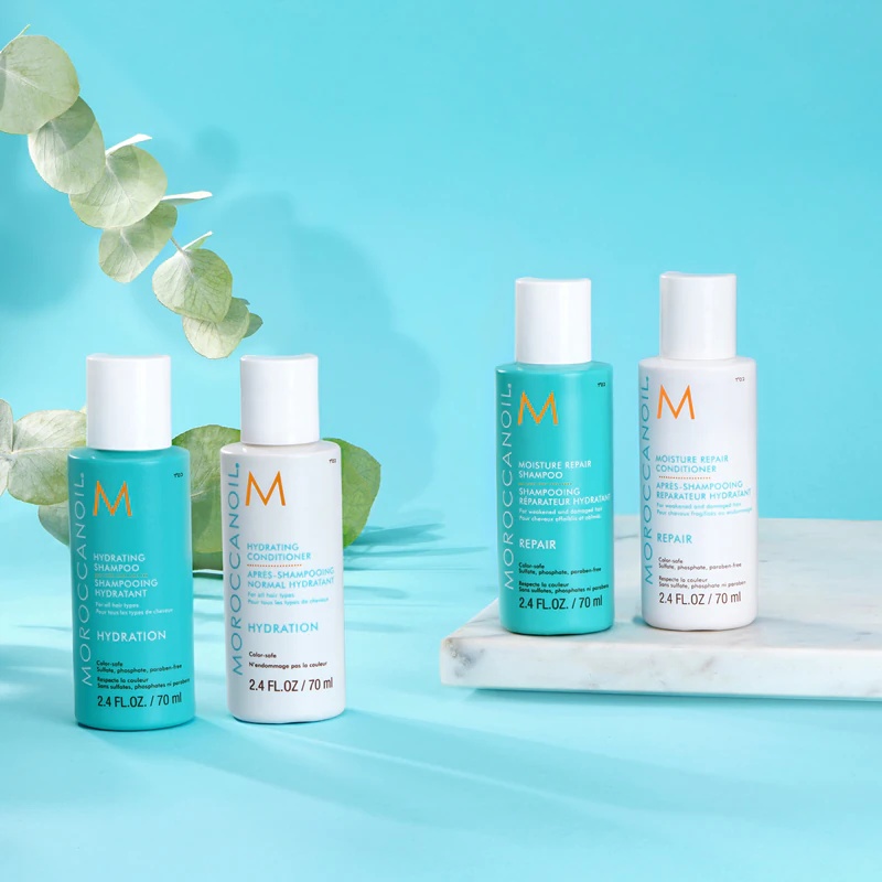Moroccanoil atkuriamasis kondicionierius chemiškai pažeistiems plaukams