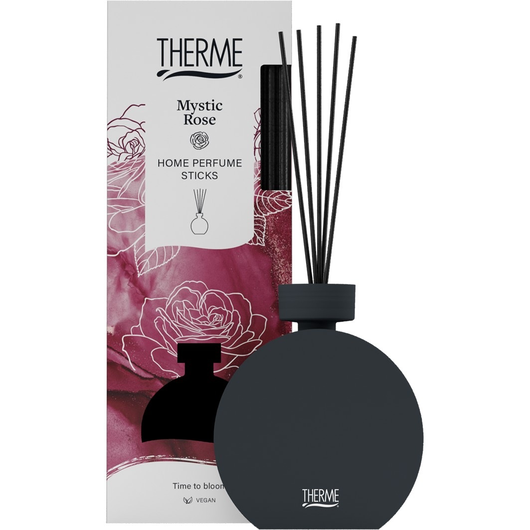 Diffuseur de parfum d'ambiance THERME Mystic Rose, à bâtonnets, pour la maison – 150 ml