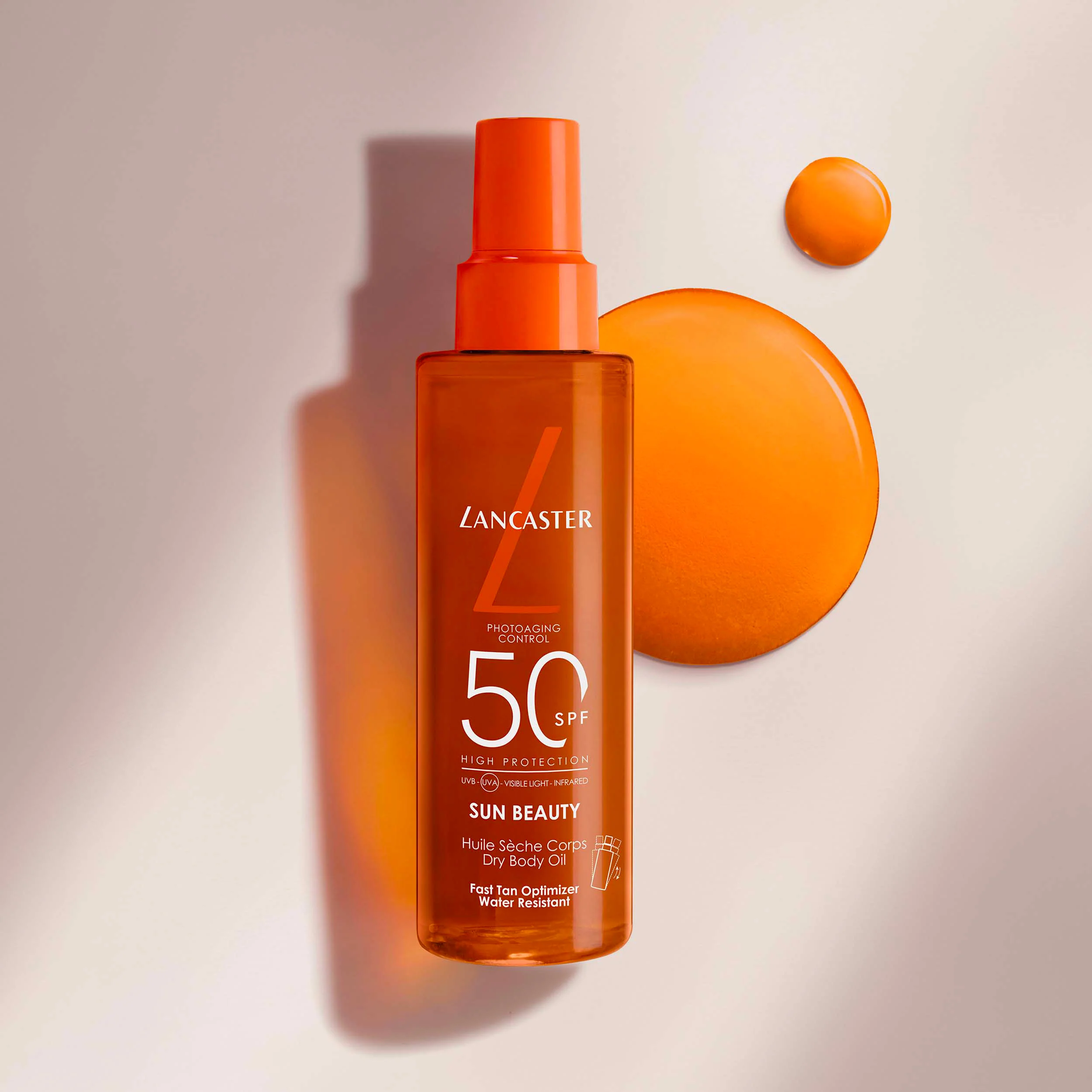 Sun Beauty Satin Dry Oil SPF50 - Olio solare corpo alta prot.