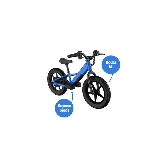 Draisienne électrique Wispeed 100 W Bleu