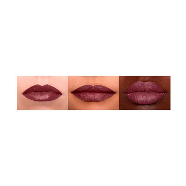 Matt leppestift i semsket skinn
