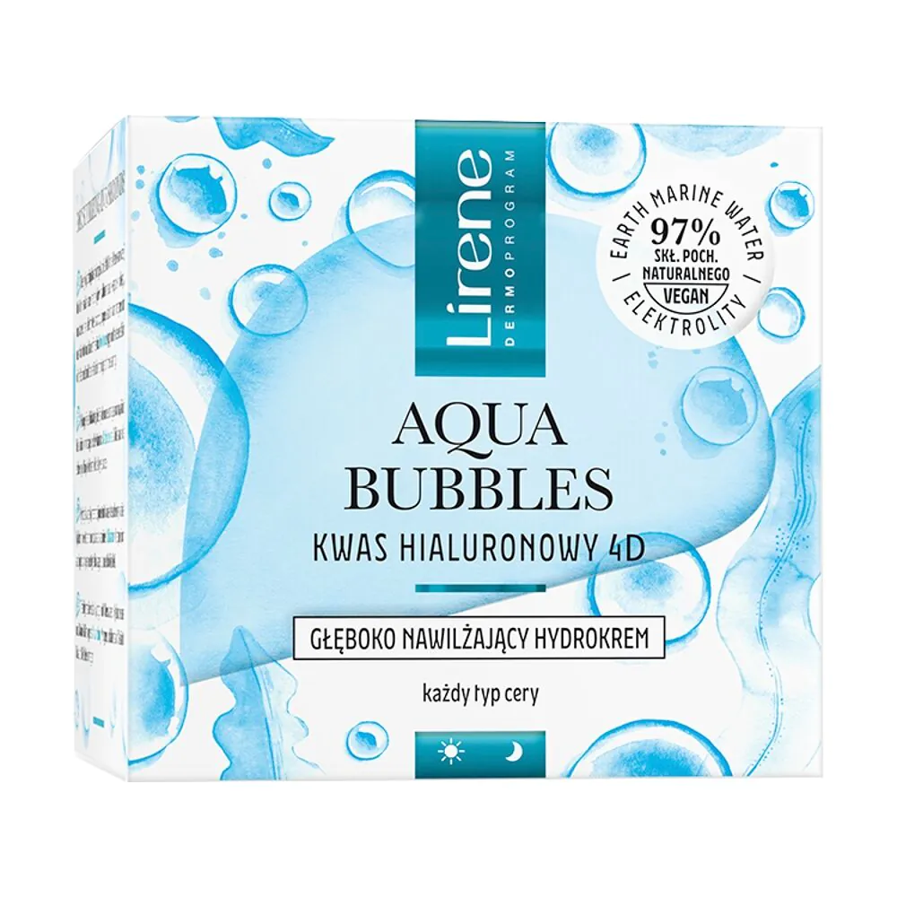 Lirene Aqua Bubbles Głęboko nawilżający hydrokrem