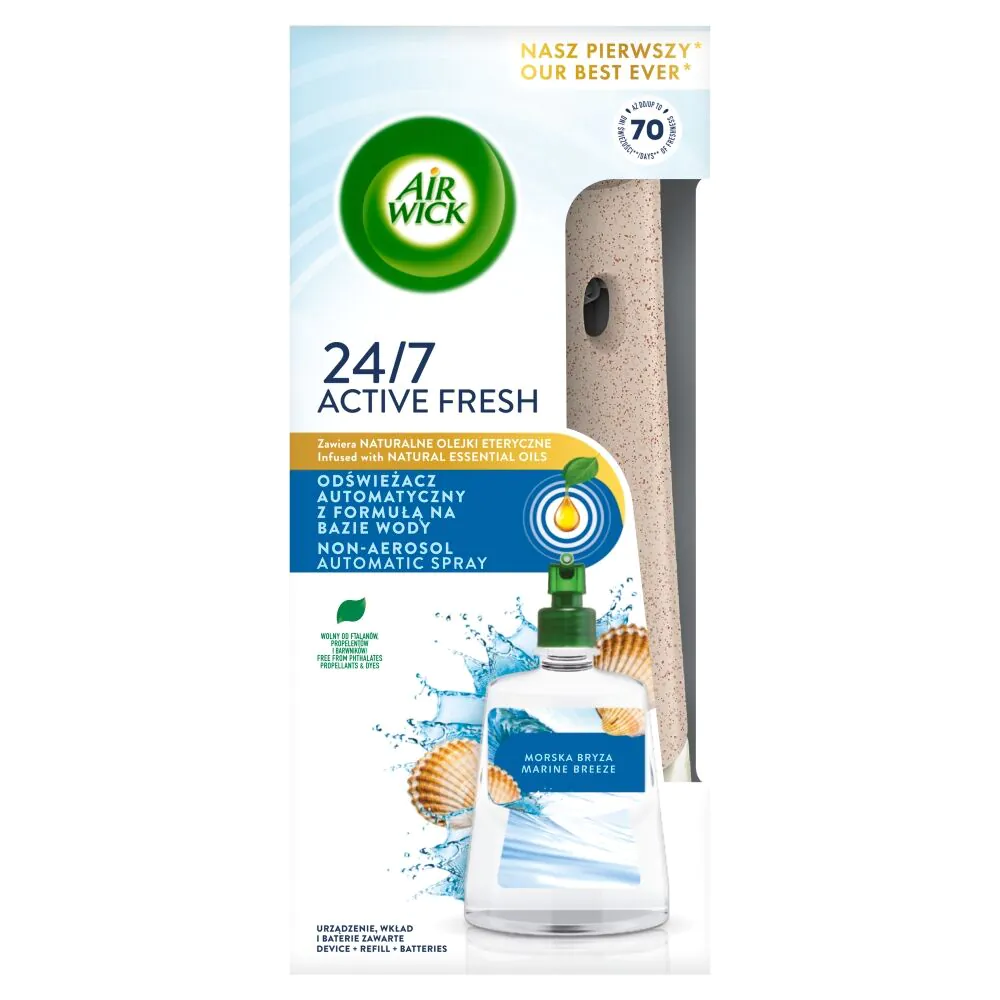 Air Wick Active Fresh Morska Bryza Komplet