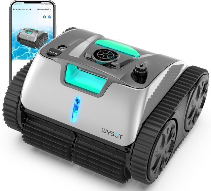 Wybot C1 Pro Wireless Pool Robot with App - Intelligent, Powerful and High-Performing
