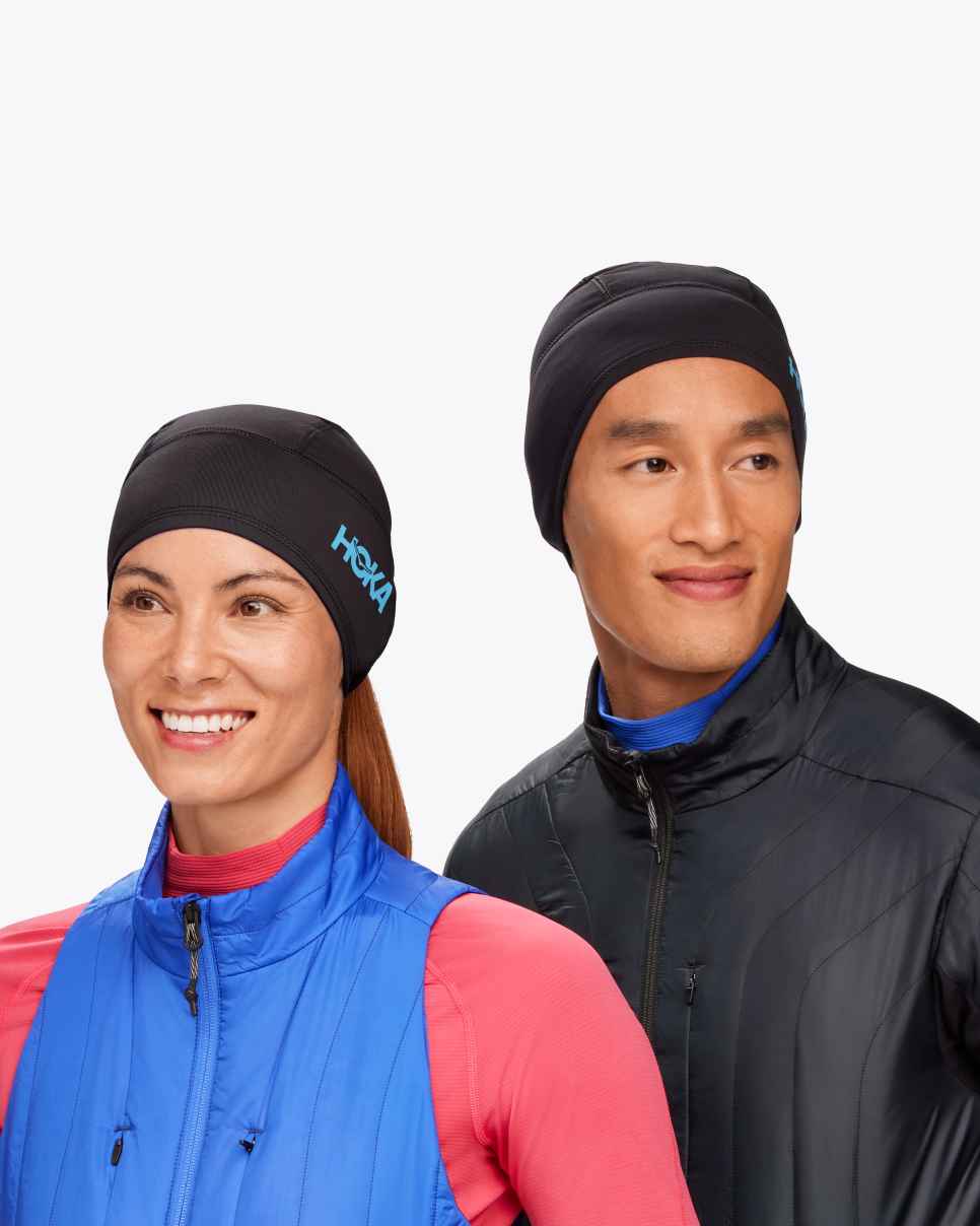 HOKA ColdSnap Fleece Muts Zwart