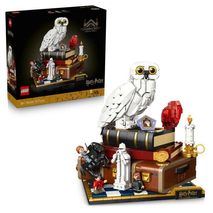 LEGO Harry Potter 76466 L’École des Sorciers – Édition Collector - Set DIY pour Adulte