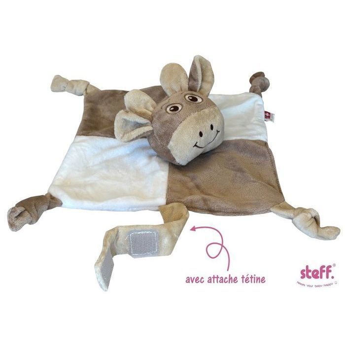 Stefano fashion - Swissy - Doudou 25x25 cm