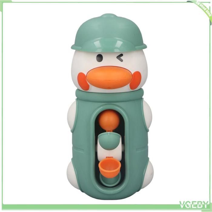 Juguete de baño para bebés - FAFEICY - Pato - Rueda hidráulica interactiva - Plástico ABS - 0-3 años