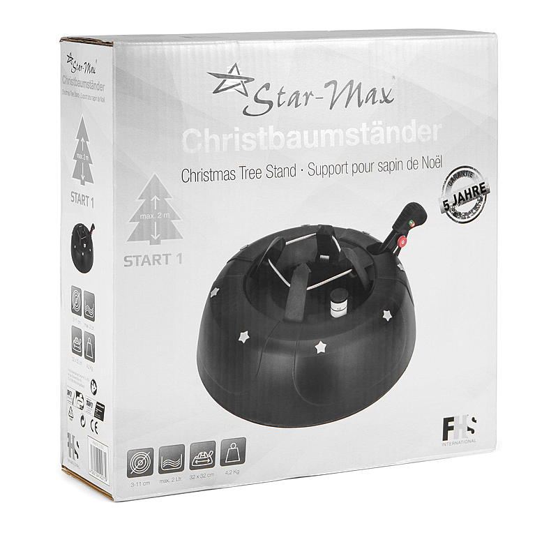 Support de sapin de Noël à tension automatique Star-Max