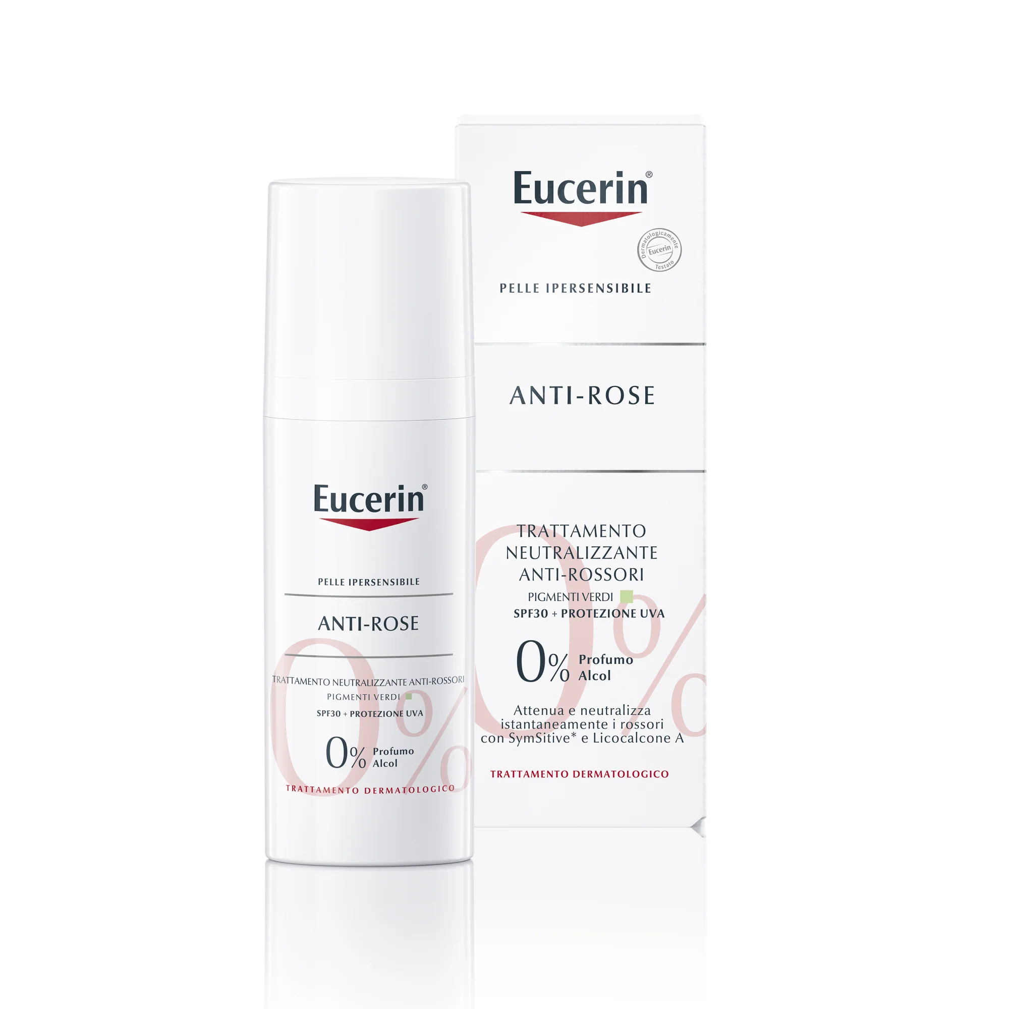 Pelle Ipersensibile ANTI-ROSE Trattamento Giorno Neutralizzante FP25 - Crema viso giorno lenitiva
