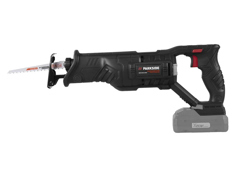 Ferăstrău sabie PARKSIDE PERFORMANCE® PSSAP 2028, alimentat cu baterie, 20 V