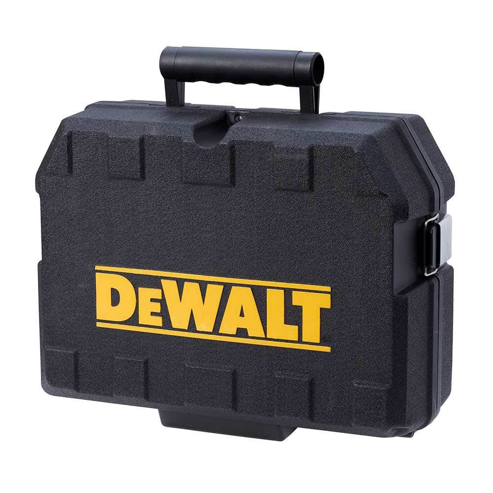 Kit laser cu linie verde în cruce compactă DEWALT XR de 18 V DCLE34021D1-XE