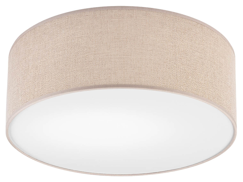 Lampa sufitowa Vivian tkaninowa złota