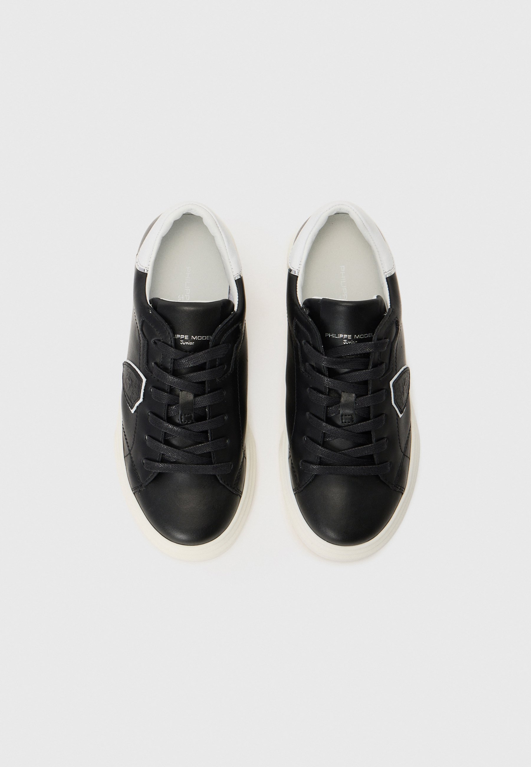 Philippe Model UNISEX - Trampki - czarno-biało-srebrne