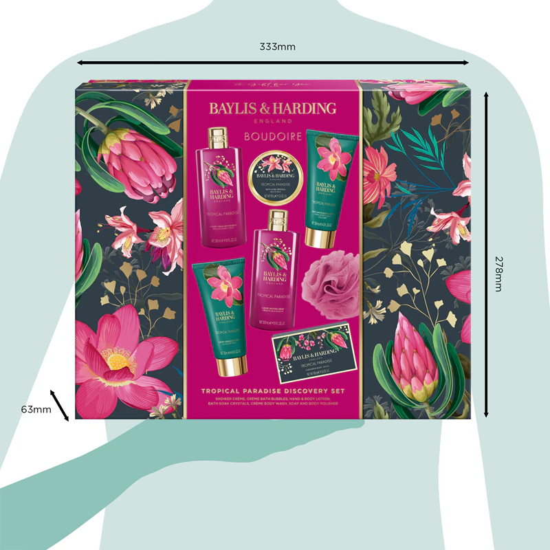 Conjunto de presente Baylis & Harding Boudoire Tropical Paradise para mulheres