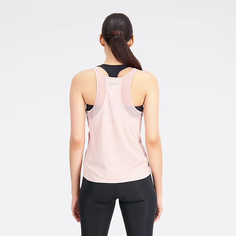 Damski toppi do biegania Impact Run – PINK MOON HEATHER