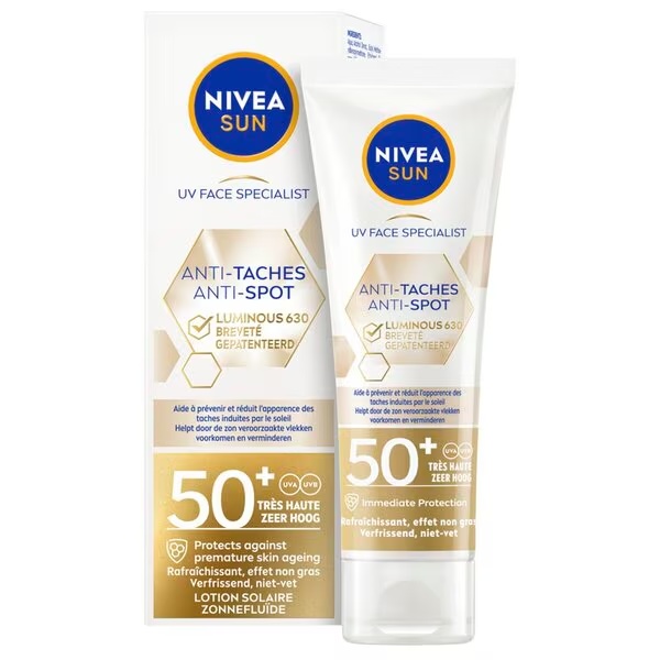 NIVEA Sun Luminous630 Anti-Spot SPF50+ fluid za lice<br>40ml