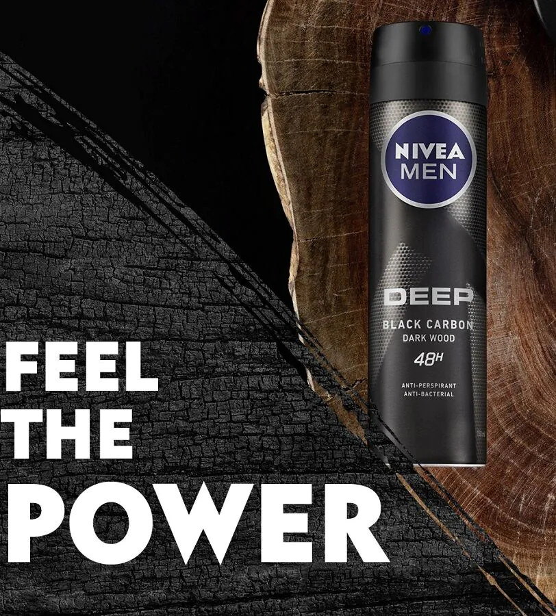 Nivea Men Deep Antyperspirant dla mężczyzn w sprayu
