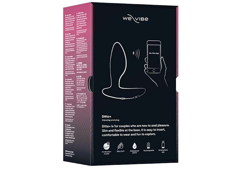 Vibrátory Ditto Saténovo čierne