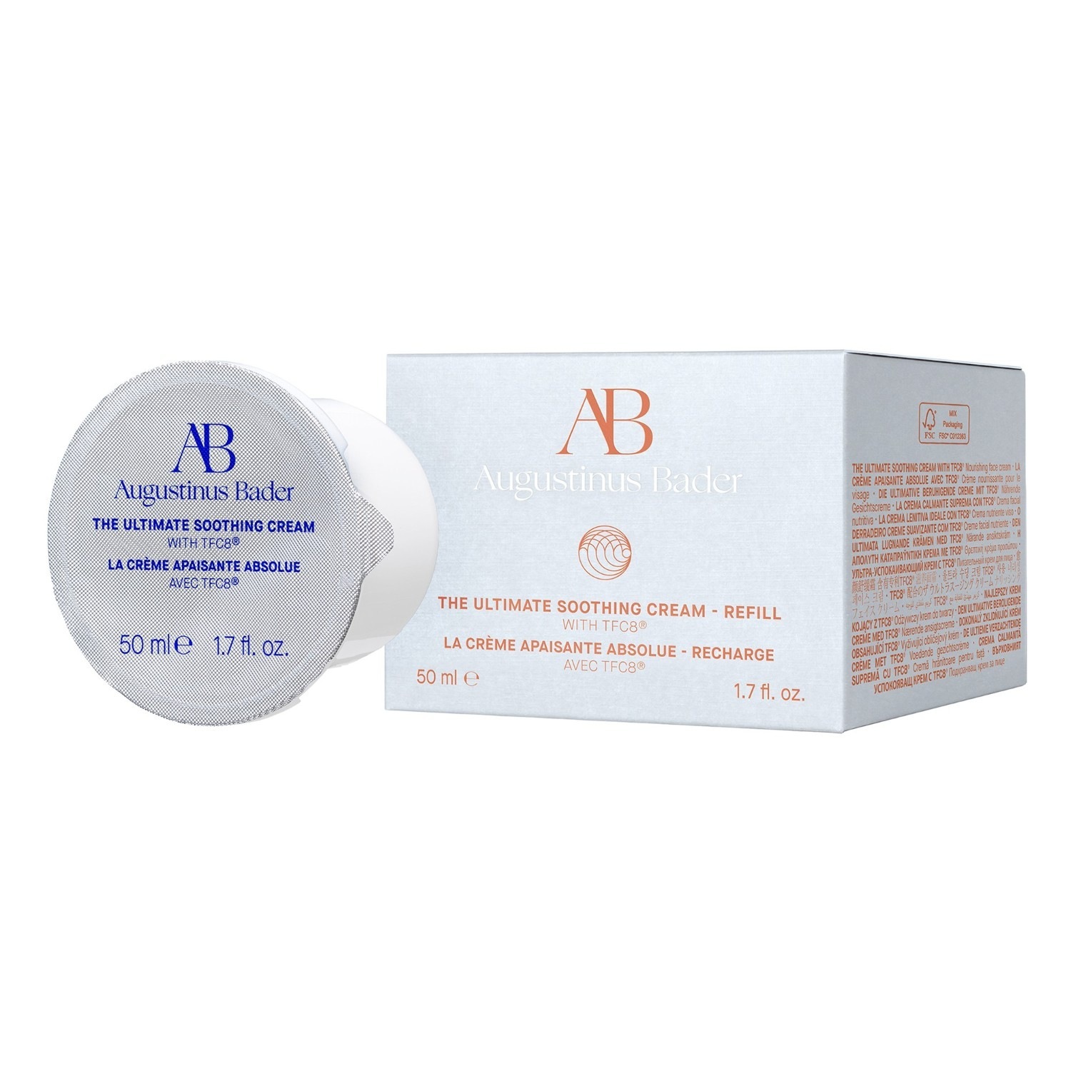 „Augustinus Bader“ veido kremas – tobulai raminantis kremas – 50 ml