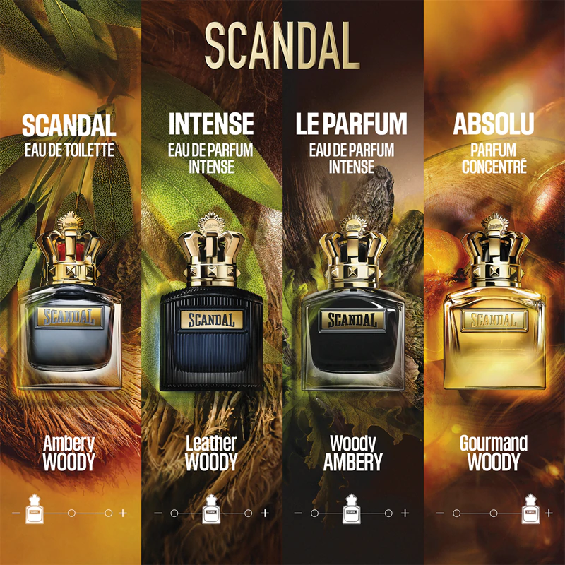 Jean Paul Gaultier Scandal Pour Homme Intense Eau de Parfum voor heren