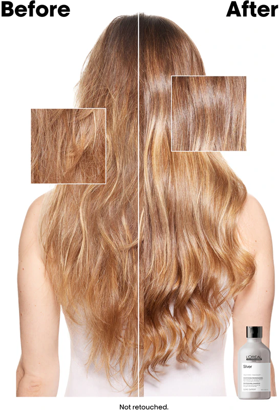 L'Oréal Professionnel Serie Expert Silver Silver shampoo para cabelos grisalhos