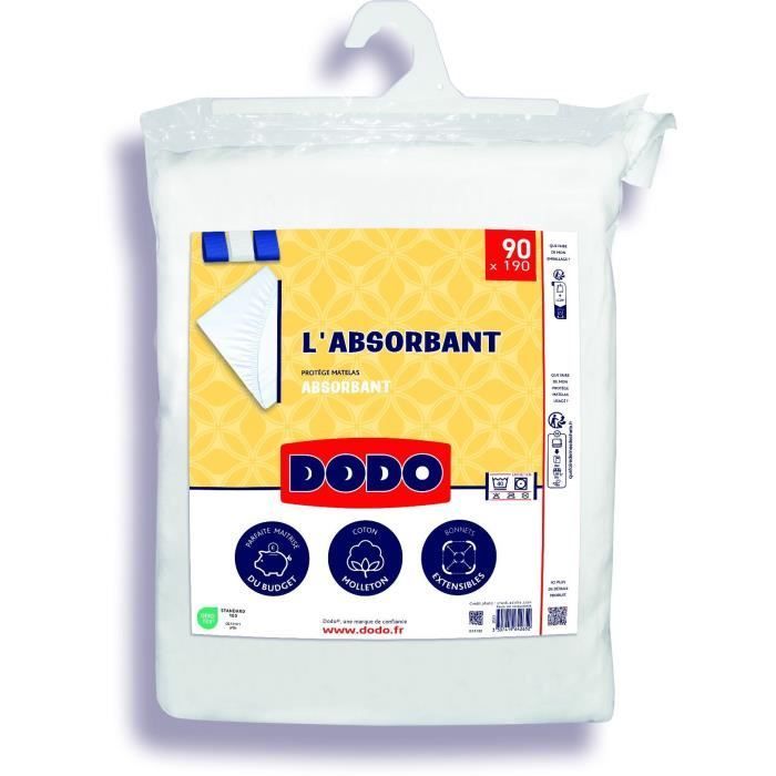 Coprimaterasso assorbente - 90x190 cm - Poliestere