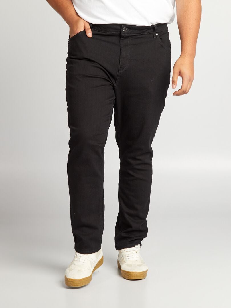 Calça jeans slim de 5 bolsos - tamanho L34 - preta