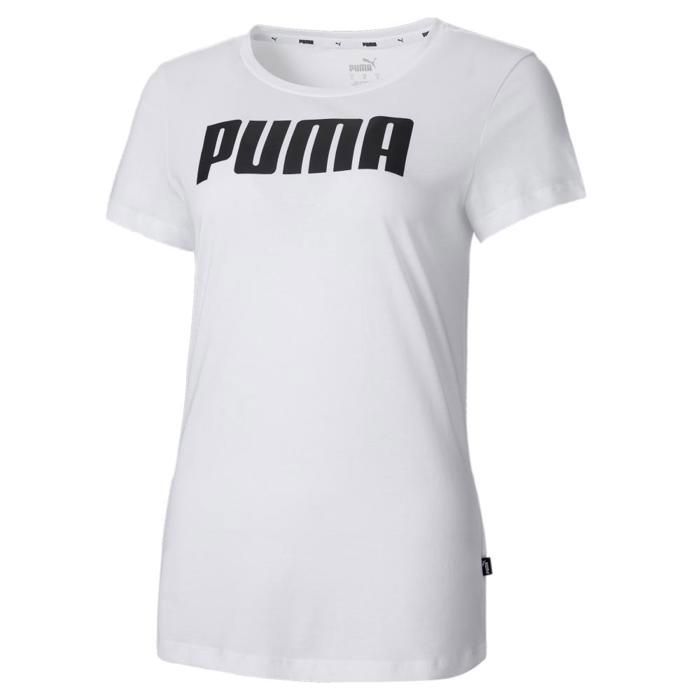 T-shirt Blanc Femme Puma 7195