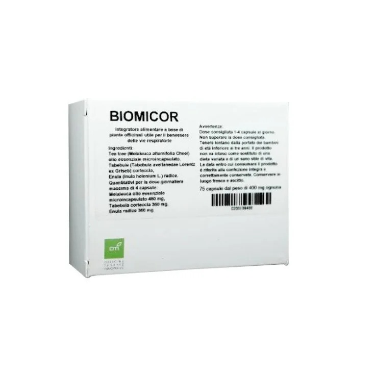 OTI Biomicor 75 Cps Cuidados respiratorios